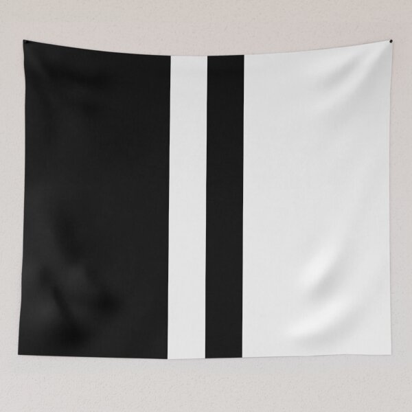 Item preview, Black and White Symmetrical Asymmetry designed and sold by Shapes-Mania.