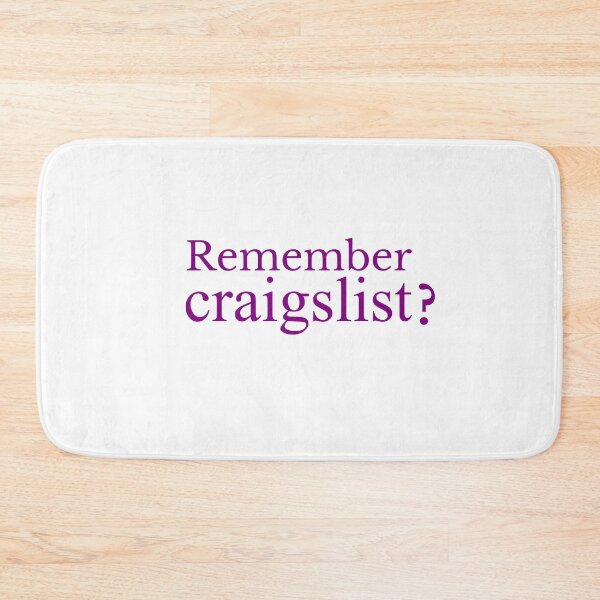 Item preview, Remember Craigslist? designed and sold by TheSideGig.