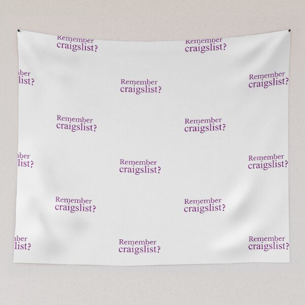 Item preview, Remember Craigslist? designed and sold by TheSideGig.