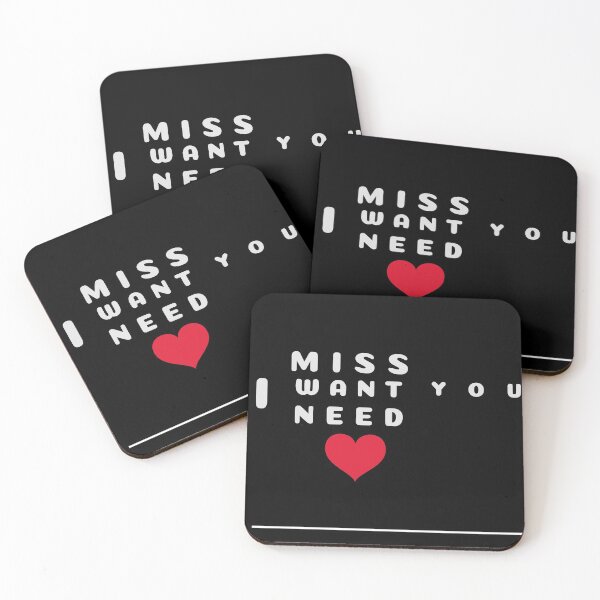 Item preview, I miss you and love you - relationship gifts, couples coustume, couples shirt, coulpe gifts, long-distance relationship, relationship gifts designed and sold by mr&mrsmalik malik.
