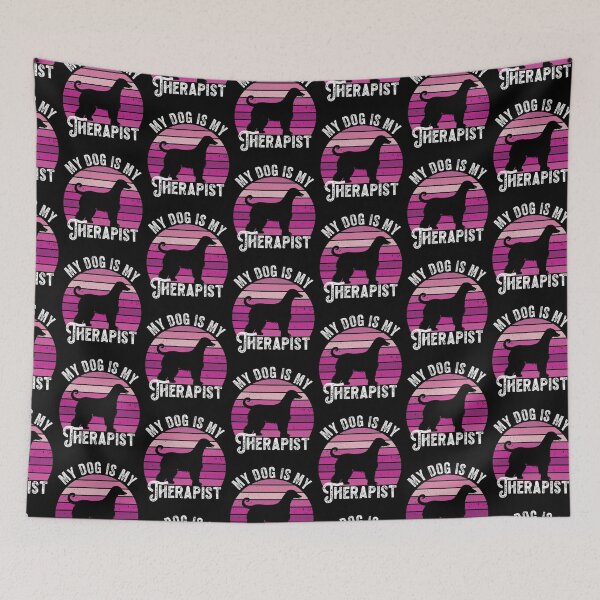 Item preview, My dog is my therapist funny  designed and sold by KGN  CREATIVITY.