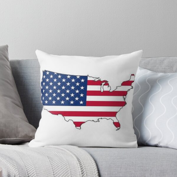 Item preview, Bandera de Estados Unidos en forma de Estados Unidos designed and sold by Ghostboy301.