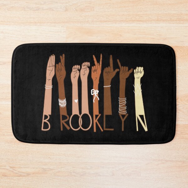 Item preview, Brooklyn Diversity ASL Sign Language NYC New York City designed and sold by kawaiisplatter.