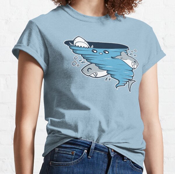 Cutenado - Cute Shark Tornado Classic T-Shirt