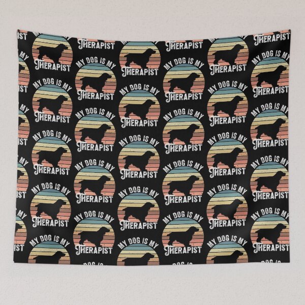 Item preview, My dog is my therapist funny  designed and sold by KGN  CREATIVITY.