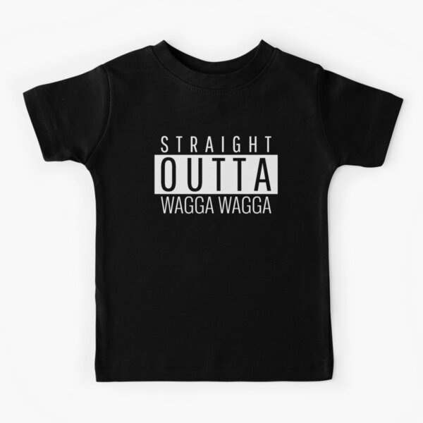 Item preview, Straight Outta Wagga Wagga New South Wales  designed and sold by Teelogic.