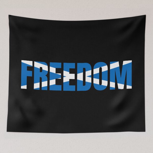 Item preview, Freedom - Scottish Saltire Flag Blue designed and sold by Indy2tees.