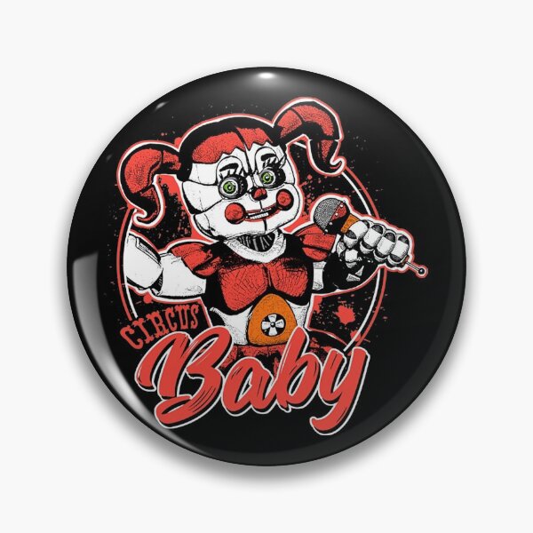 Item preview, Five Nights at Freddy's Scary Circus Baby Doll T-Shirt designed and sold by comezz3478.