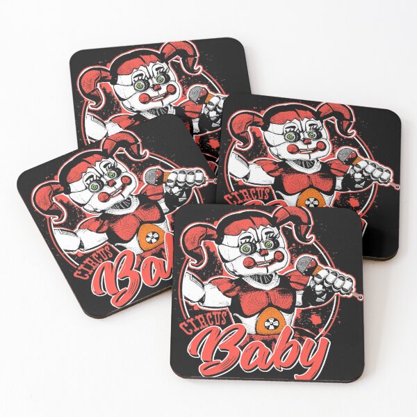 Item preview, Five Nights at Freddy's Scary Circus Baby Doll T-Shirt designed and sold by comezz3478.