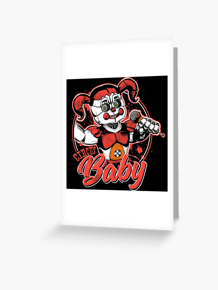 Five Nights at Freddy's Scary Circus Baby Doll - Five Nights At Freddys -  Sticker