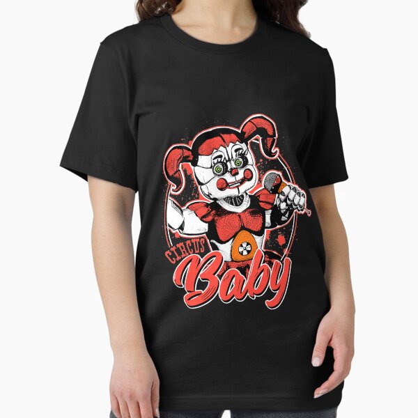Item preview, Five Nights at Freddy's Scary Circus Baby Doll T-Shirt designed and sold by comezz3478.