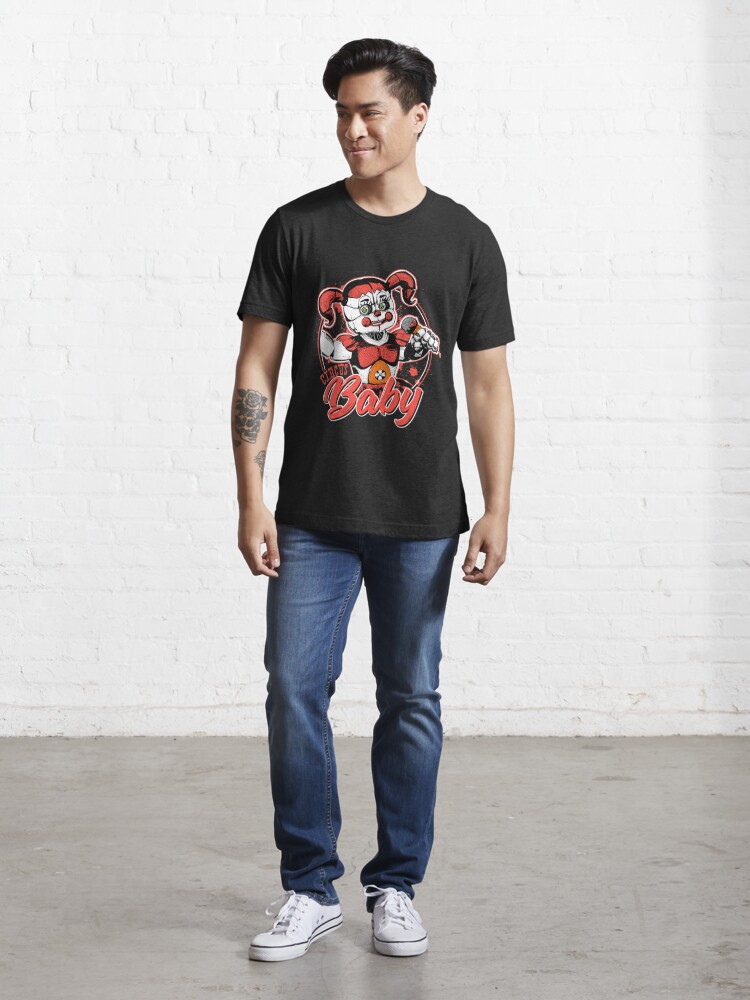 Five Nights at Freddy's Scary Circus Baby Doll T-Shirt Essential T-Shirt  for Sale by comezz3478