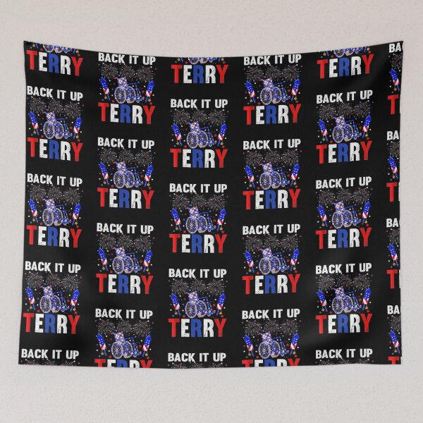 Item preview, Back It Up Terry 4th Of July Firework American Flag designed and sold by wilsonart91.