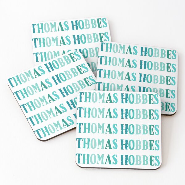 Item preview, Thomas Hobbes teal name designed and sold by KennyLucky.