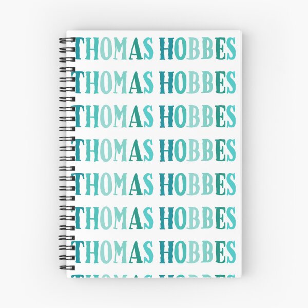 Item preview, Thomas Hobbes teal name designed and sold by KennyLucky.