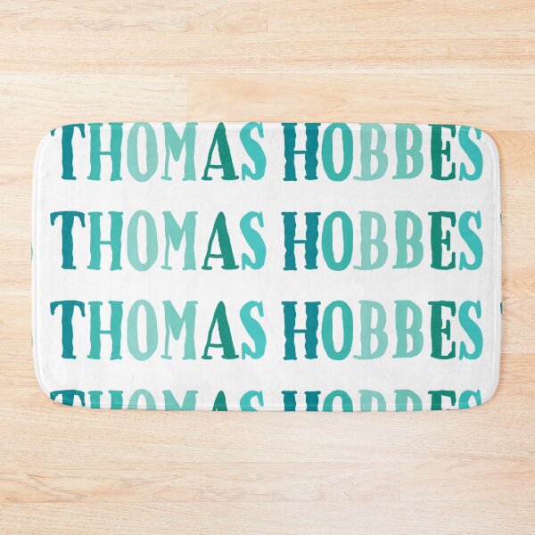 Item preview, Thomas Hobbes teal name designed and sold by KennyLucky.