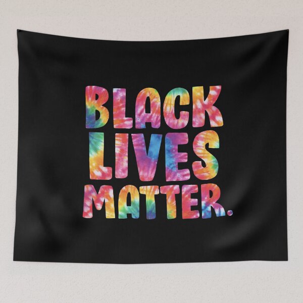 Item preview, Black Lives Matter Tie Dye Cool Retro Design for BLM designed and sold by kawaiisplatter.