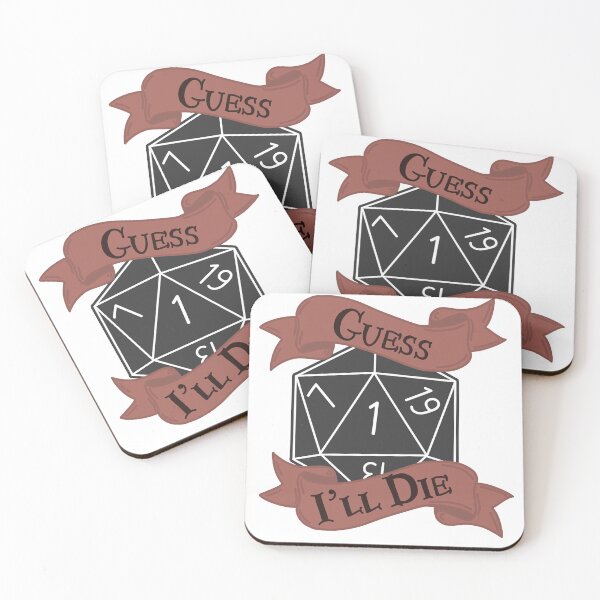 Item preview, Guess I'll Die designed and sold by AngelZalez.