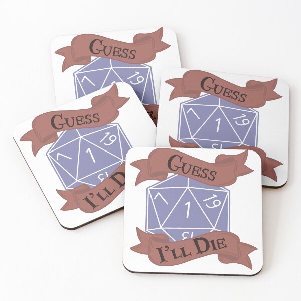 Item preview, Guess I'll Die designed and sold by AngelZalez.