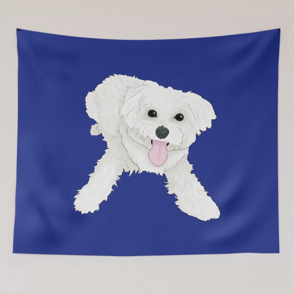 Item preview, Playful Maltese designed and sold by EmyBeeDesigns.