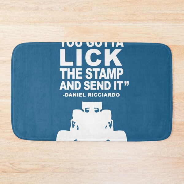 Item preview, Sometimes You Gotta Lick The Stamp and Send it Daniel Ricciardo  t shirt mockup, harness women fashion,  Funny dad T-Shirts designed and sold by KyleBuschDes.
