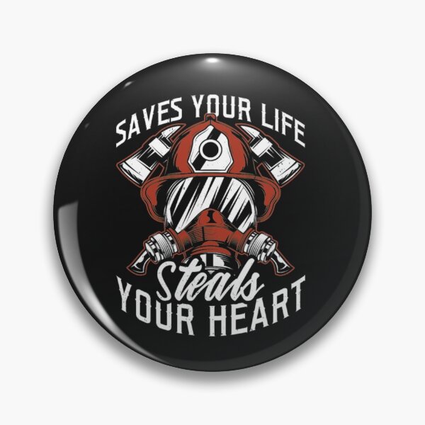Item preview, Firefighter Design Quote Steals Your Heart Shirt  designed and sold by StarcyWol.