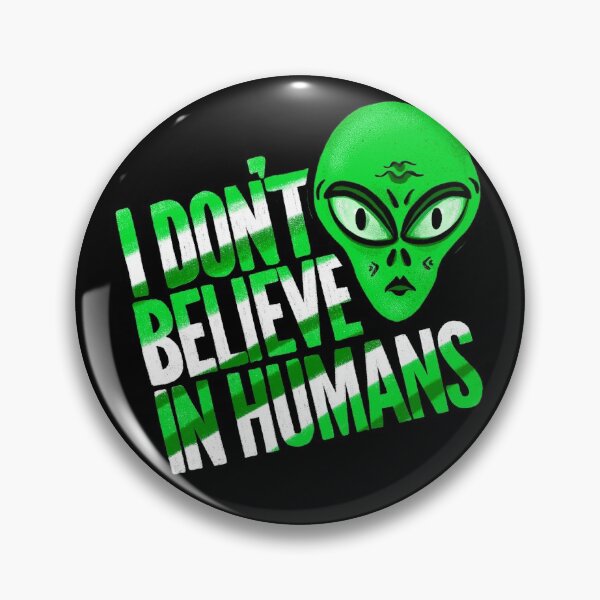 Item preview, I Don’t Believe in Humans designed and sold by Squarebird.