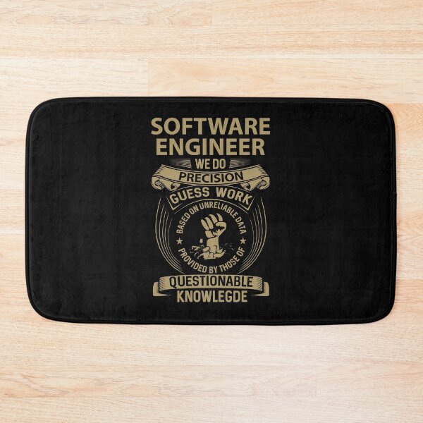 Item preview, Software Engineer T Shirt - We Do Precision Gift Item Tee designed and sold by isalvatore.