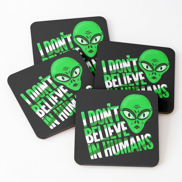 Item preview, I Don’t Believe in Humans designed and sold by Squarebird.