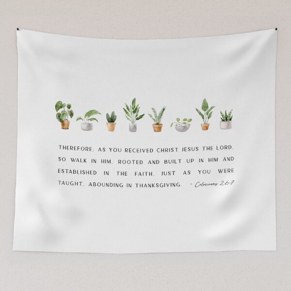 Item preview, Walk In Him Colossians 2:6-7 designed and sold by KAMdesignhaus.
