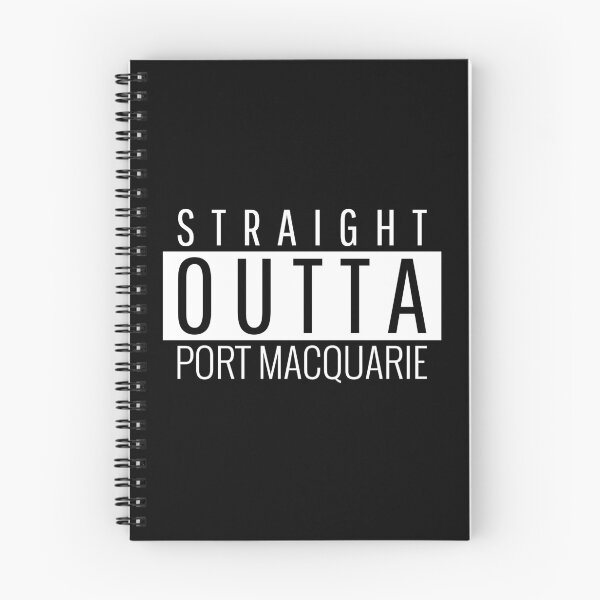 Item preview, Straight Outta Port Macquarie New South Wales  designed and sold by Teelogic.
