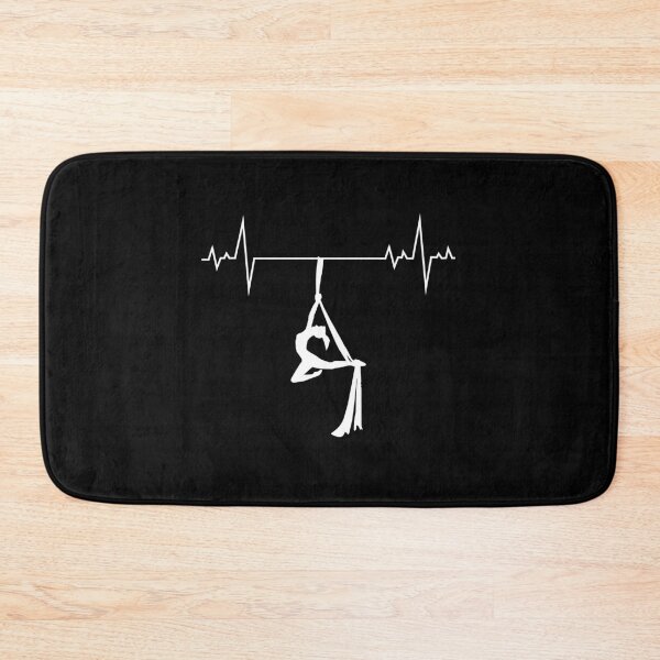 Item preview, Aerial Silks Dancer Aerialist Air Yoga Acrobatics Heartbeat designed and sold by CuteDesigns1.