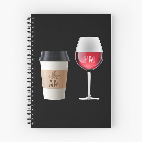 Item preview, Coffee AM Wine PM designed and sold by WaveOcean123.