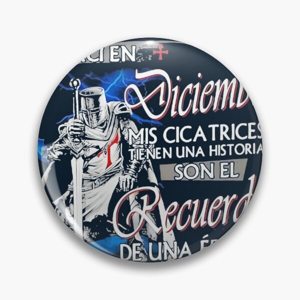 Diciembre Pins and Buttons for Sale