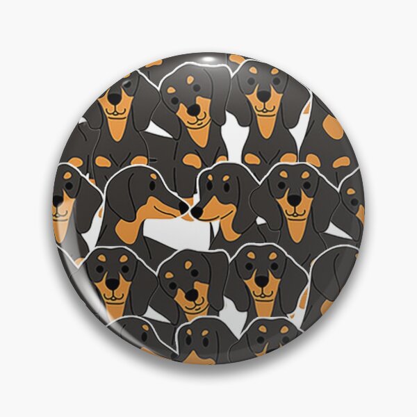 Item preview, Numerouse Black And Tan Dachshunds designed and sold by Clitus.
