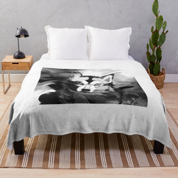 Item preview, Midnight wolf  designed and sold by SRKFineArt.