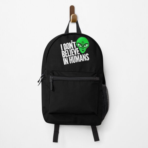 Item preview, I Don’t Believe in Humans - Alien Green and White designed and sold by Squarebird.
