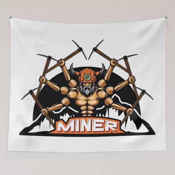 Item preview, God of Miner designed and sold by 397HOUSE Your happy time.