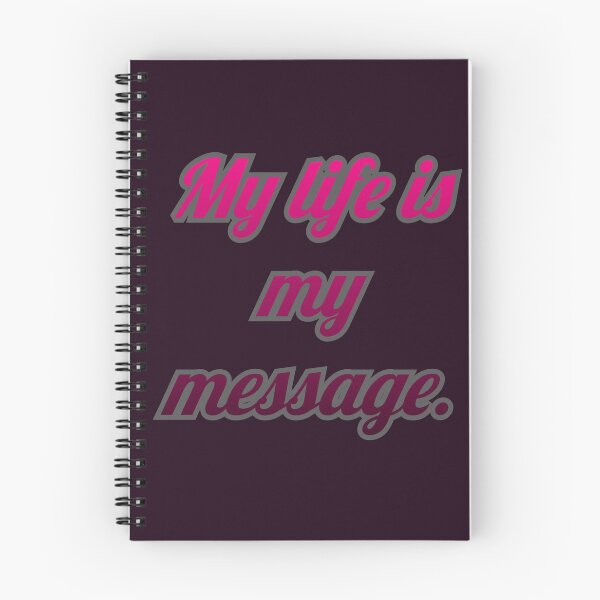 Item preview, My life is my message. designed and sold by Marketmg.