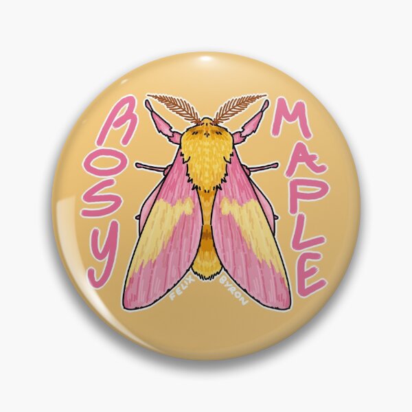 Item preview, Rosy Maple Moth designed and sold by hellllbent.