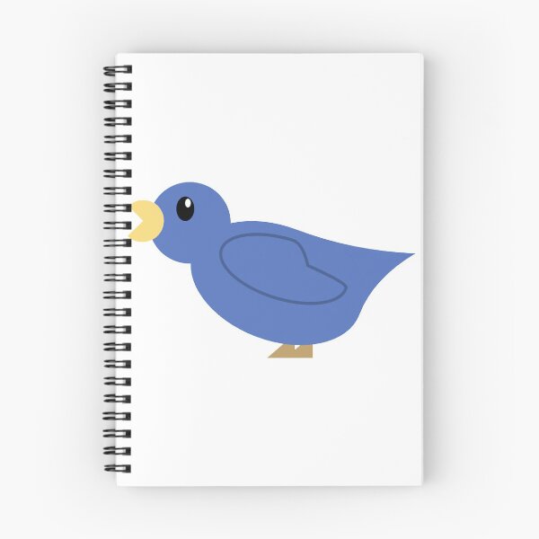 Item preview, Cartoon Blue Bird designed and sold by Sauropsida.