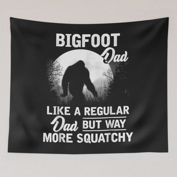 Item preview, Bigfoot Dad TShirt Funny Sasquatch Bigfoot Fathers Day designed and sold by bar4o3fm.