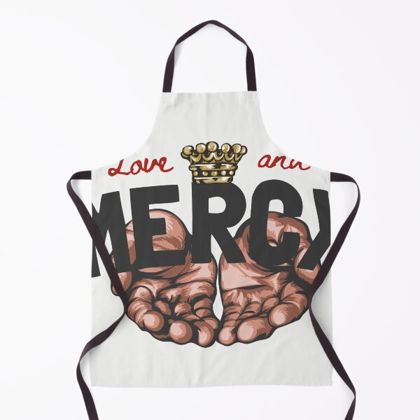 Item preview, Love Mercy Slogan with Begging Hand Graphic Illustration designed and sold by Peekonet.