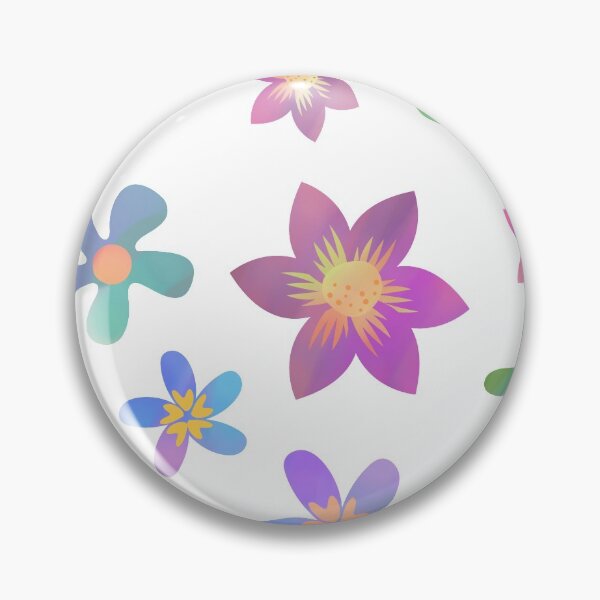 Item preview, Flores coloridas de Kidcore designed and sold by SYNTASTIC.