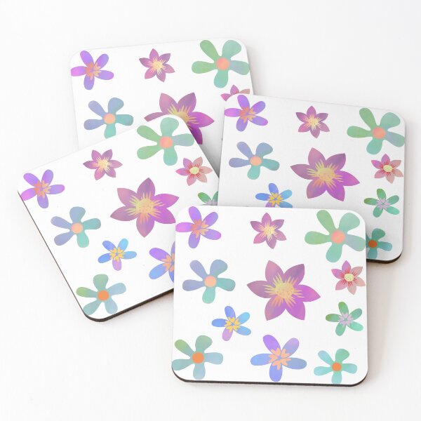 Item preview, Colorful Kidcore Flowers designed and sold by SYNTASTIC.