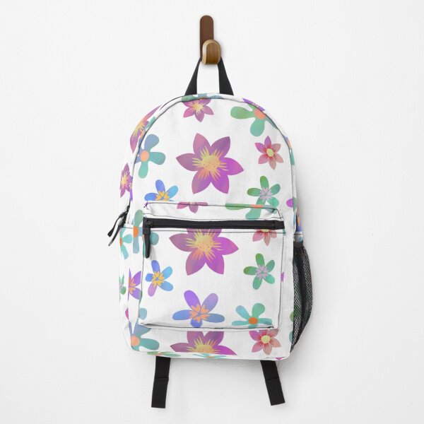 Item preview, Colorful Kidcore Flowers designed and sold by SYNTASTIC.