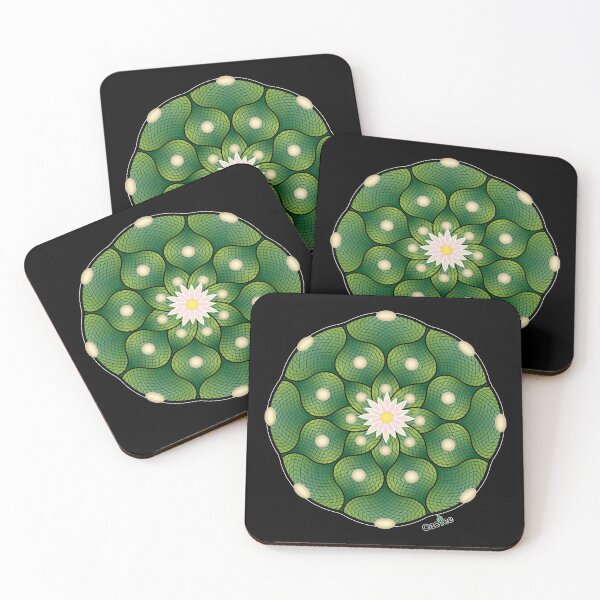 Item preview, Lophophora Williamsii - Peyote - Sacred Geometry designed and sold by Cactee.