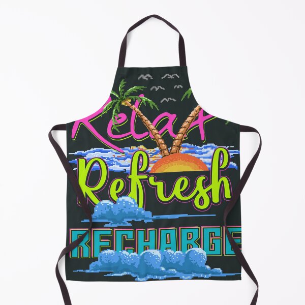 Item preview, Pixel Art Vector Illustration Sunset Sky Palm Tree Beach with 80s Typography Color Style designed and sold by Peekonet.