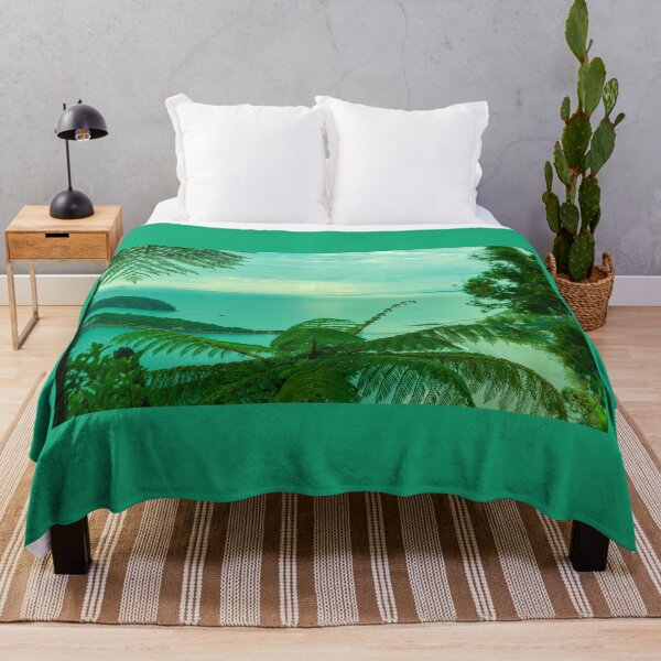 Item preview, Retro tones tree fern frond frame view  designed and sold by Brian Scantlebury.