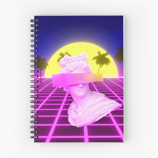 Item preview, Retro 3D Shapes Vaporwave Style (1) designed and sold by Peekonet.